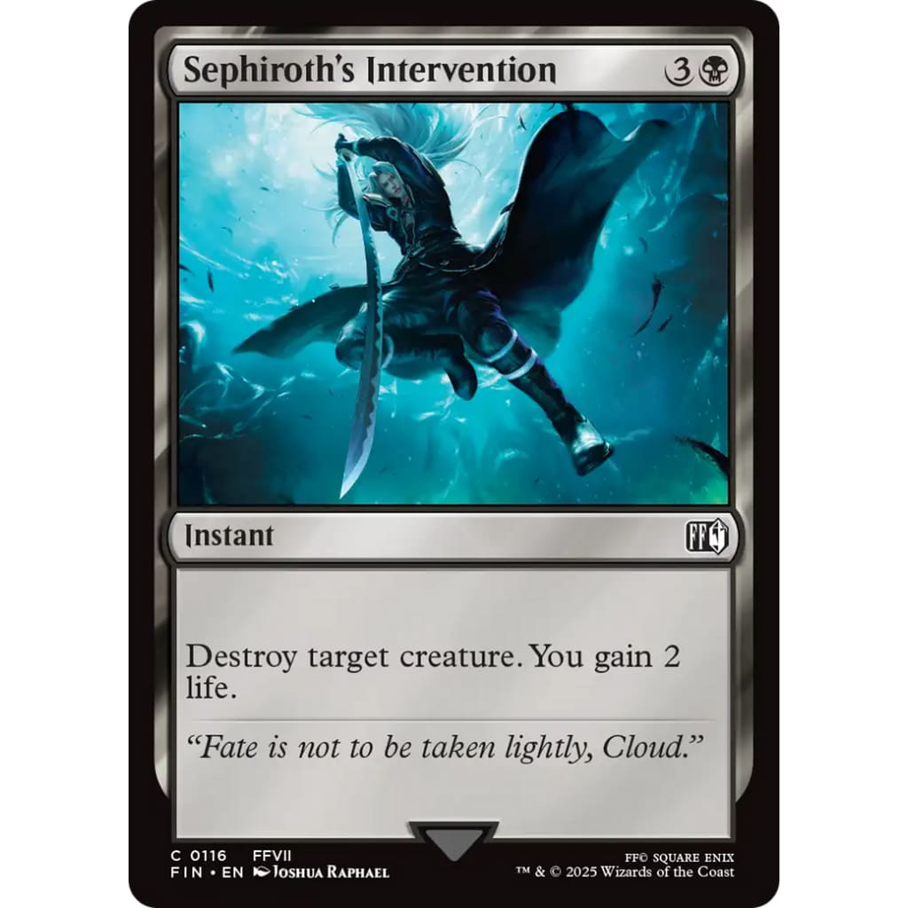 Sephiroth’s Intervention (FIN-116) Foil - Single