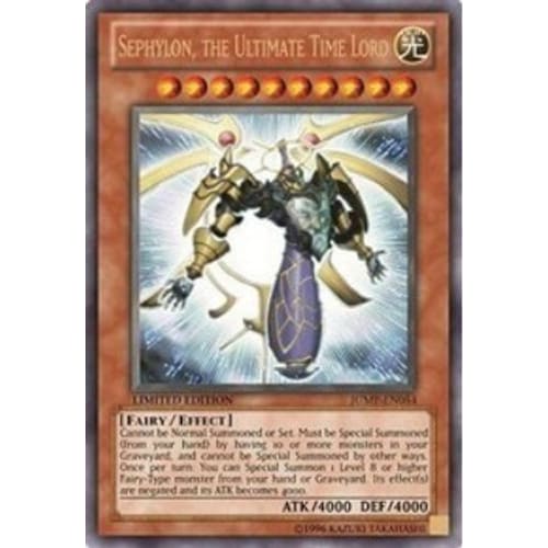 Sephylon the Ultimate Time Lord (JUMP-EN054) Ultra Rare
