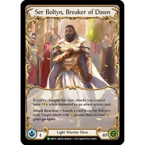 Ser Boltyn Breaker of Dawn - HER031 (FLESH AND BLOOD: PROMO