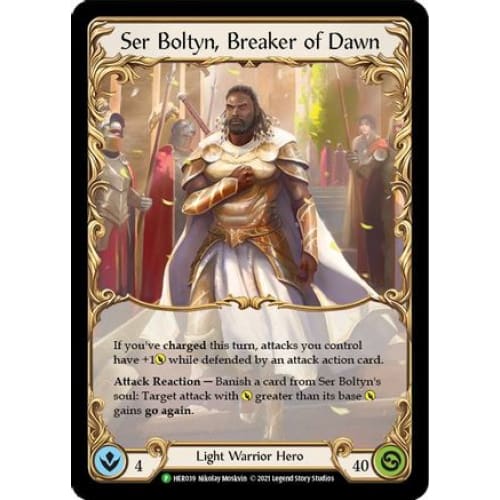 Ser Boltyn Breaker of Dawn - HER039 (FLESH AND BLOOD: PROMO