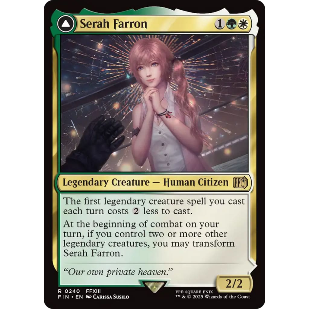 Serah Farron // Crystallized (FIN-240) Foil - Single