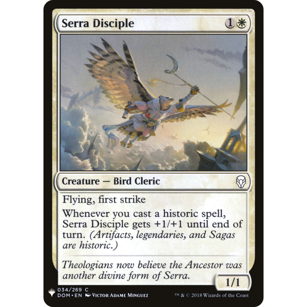 Serra Disciple (PLST-DOM-34) - Single