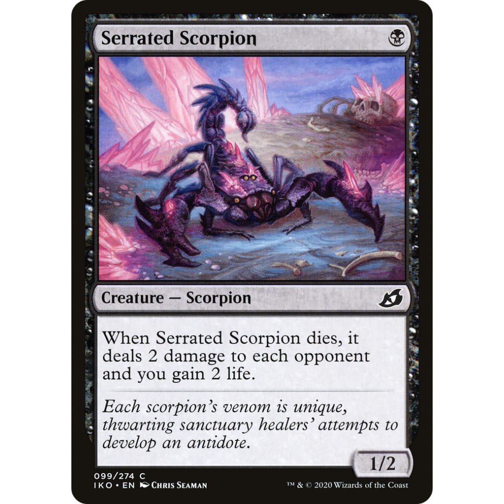 Serrated Scorpion (IKO-099) - Single