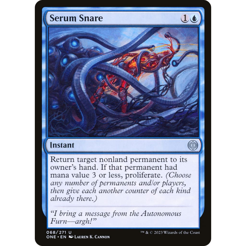 Serum Snare (ONE-068) Foil - Single