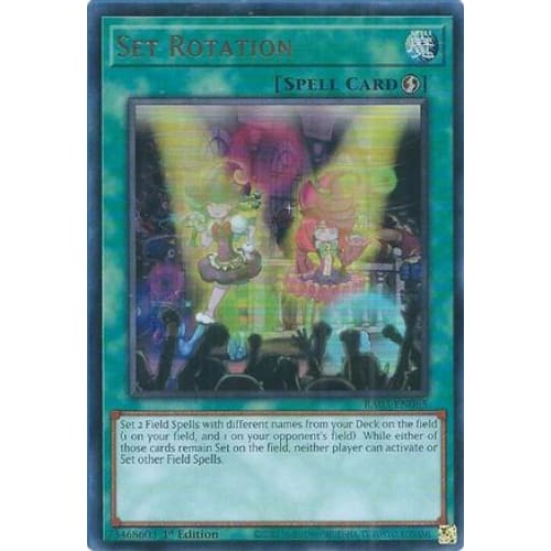 Set Rotation (UR) - RA03-EN065 Ultra Rare 1st Edition
