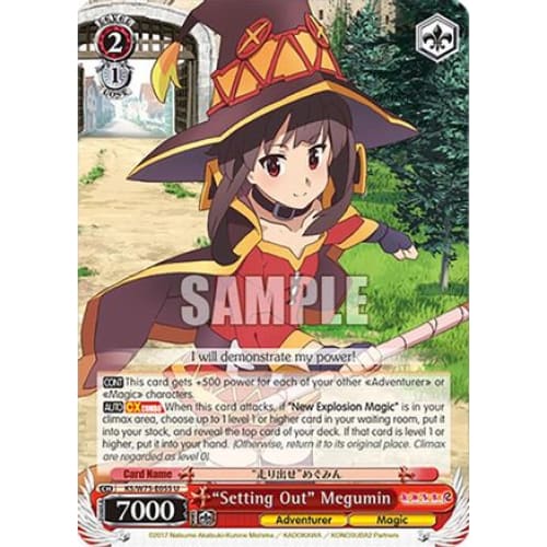 ’Setting Out’ Megumin (KONOSUBA -GOD’S BLESSING