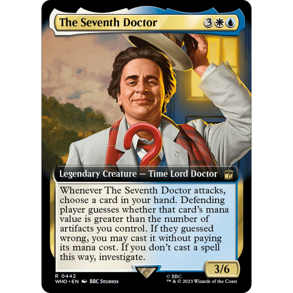 The Seventh Doctor (WHO-442): (Extended Art) - Single