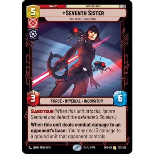 Seventh Sister - Implacable Inquisitor (133/252) - Spark