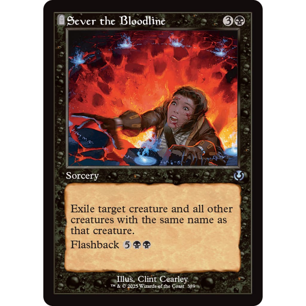 Sever the Bloodline (Retro Frame) (INR-389) Foil - Single