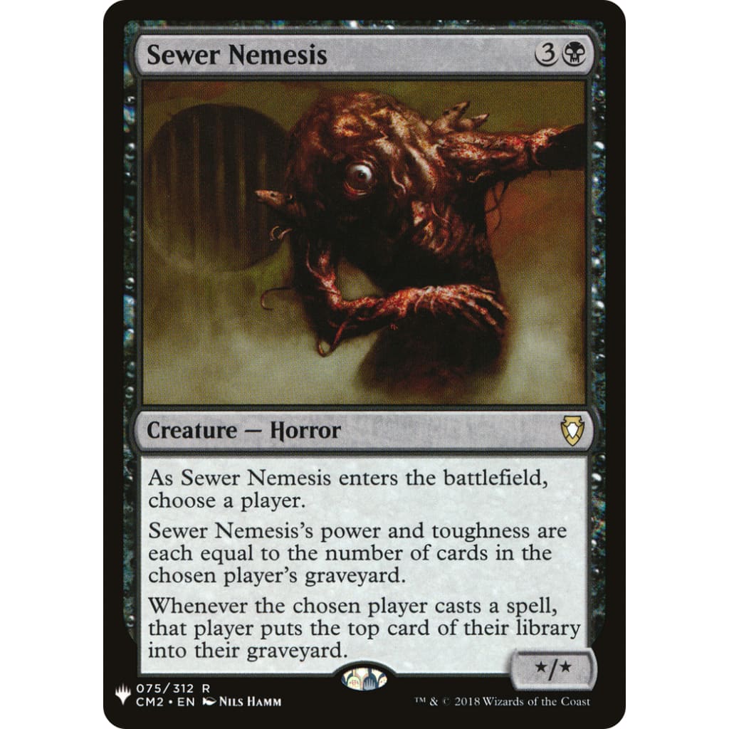 Sewer Nemesis (PLST-CM2-75) - Single