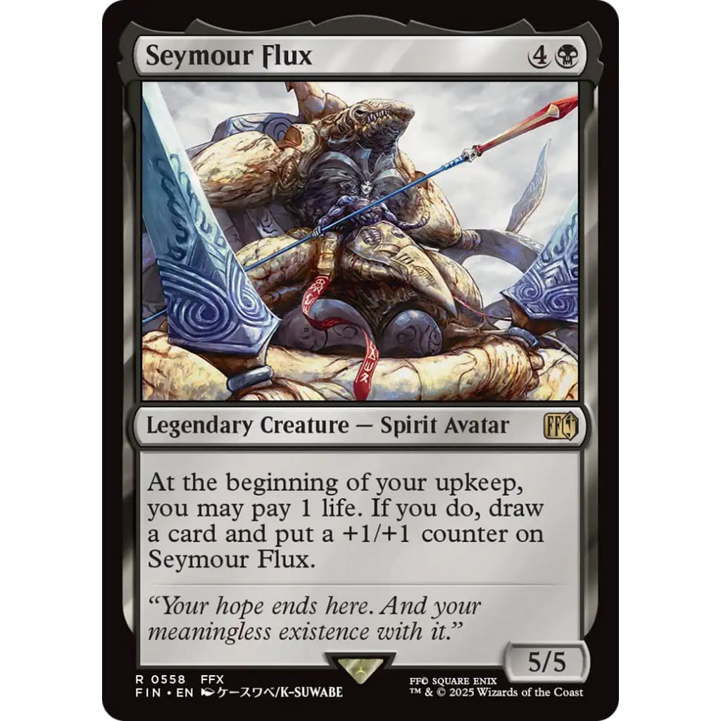 Seymour Flux (FIN-558) - Single