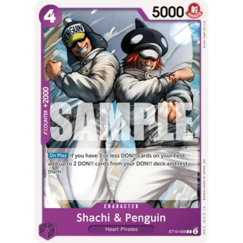 Shachi & Penguin (Reprint) ST10-008 C Premium Booster -The