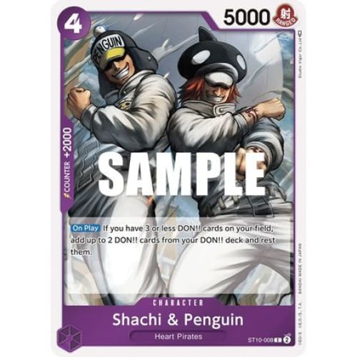Shachi & Penguin ST10-008 C Ultra Deck: The Three Captains