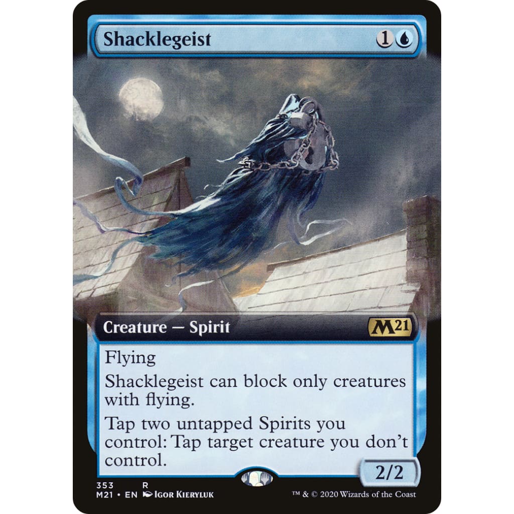 Shacklegeist (M21-353): (Extended Art) Foil - Single