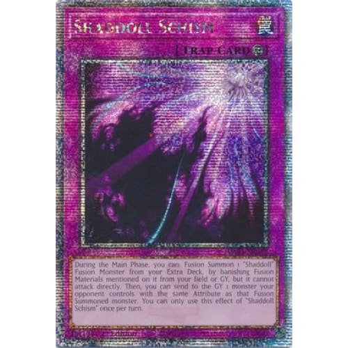 Shaddoll Schism (Quarter Century Secret Rare) - RA01-EN077