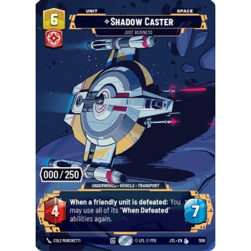 Shadow Caster - Just Business (Serialized) (1108) Foil