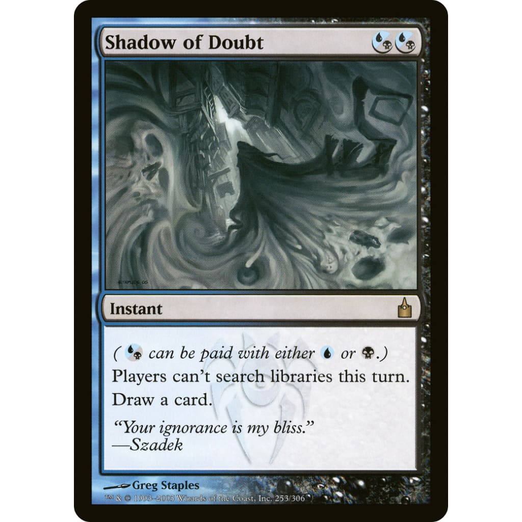 Shadow of Doubt (RAV-253) Foil - Single