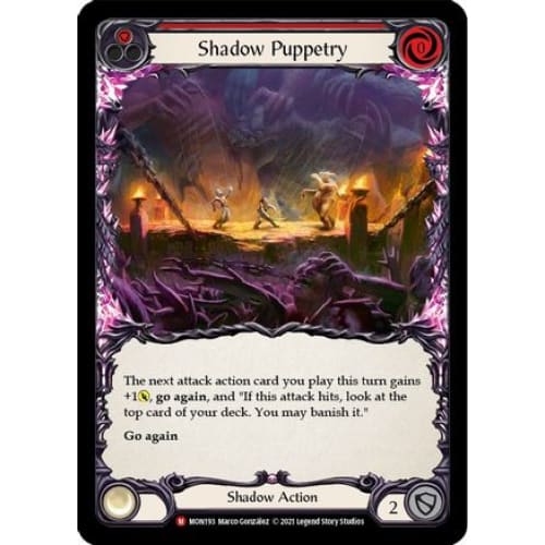 Shadow Puppetry (MONARCH) 1st Edition Rainbow Foil - Single
