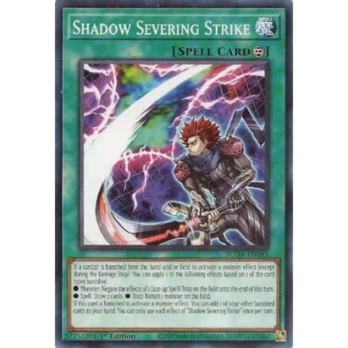 Shadow Severing Strike - SUDA-EN085 Common 1st Edition