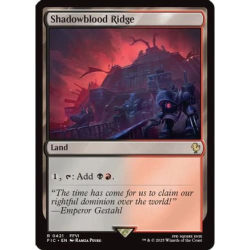 Shadowblood Ridge (Surge Foil) (FIC-421) Foil - Single