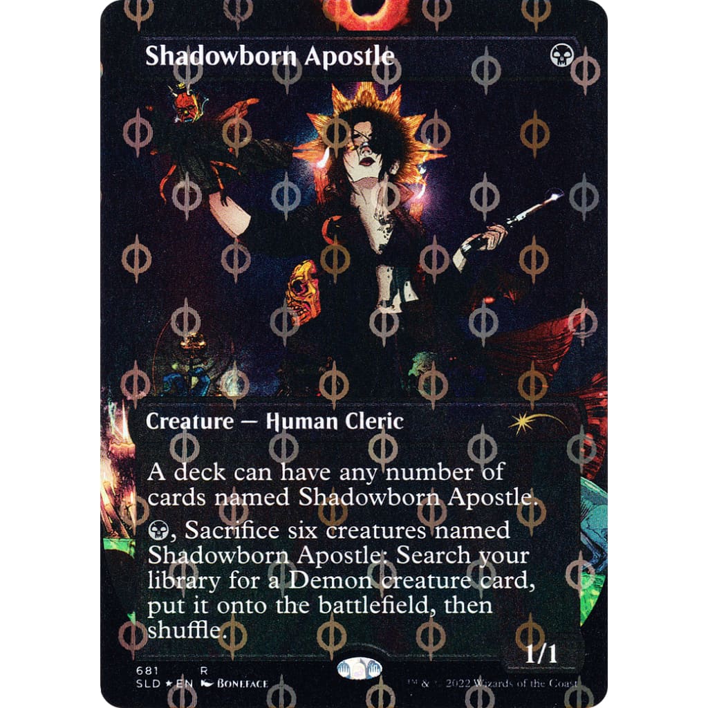 Shadowborn Apostle (SLD-681Φ) (Borderless) Foil - Single