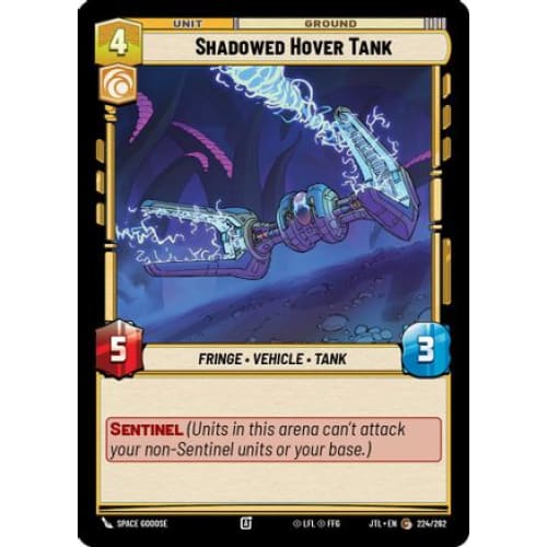 Shadowed Hover Tank (224/262) - Single