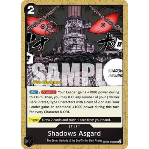 Shadows Asgard OP06-095 UC Wings of the Captain Pre-Release