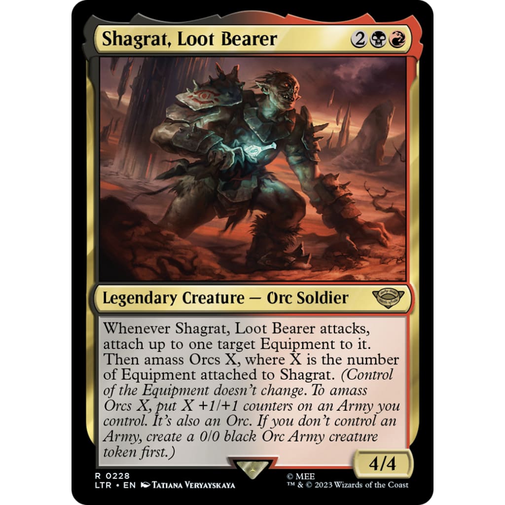 Shagrat Loot Bearer (LTR-228) - Single