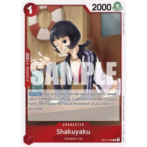 Shakuyaku OP12-006 R Legacy of the Master Foil - Single