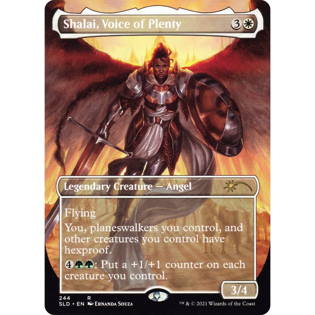 Shalai Voice of Plenty (SLD-244) (Borderless) Foil - Single