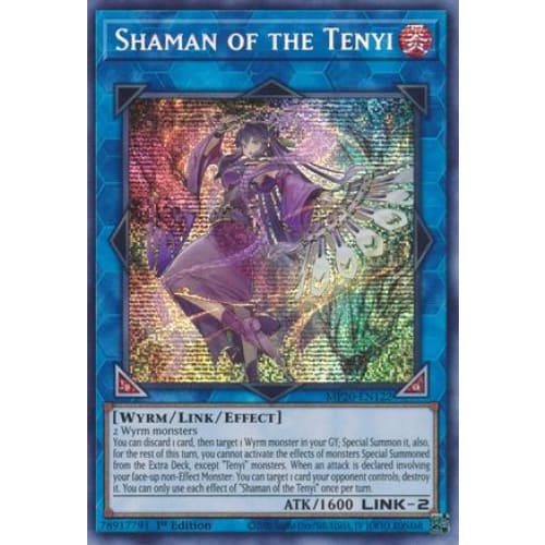 Shaman of the Tenyi (MP20-EN122) Prismatic Secret Rare 1st