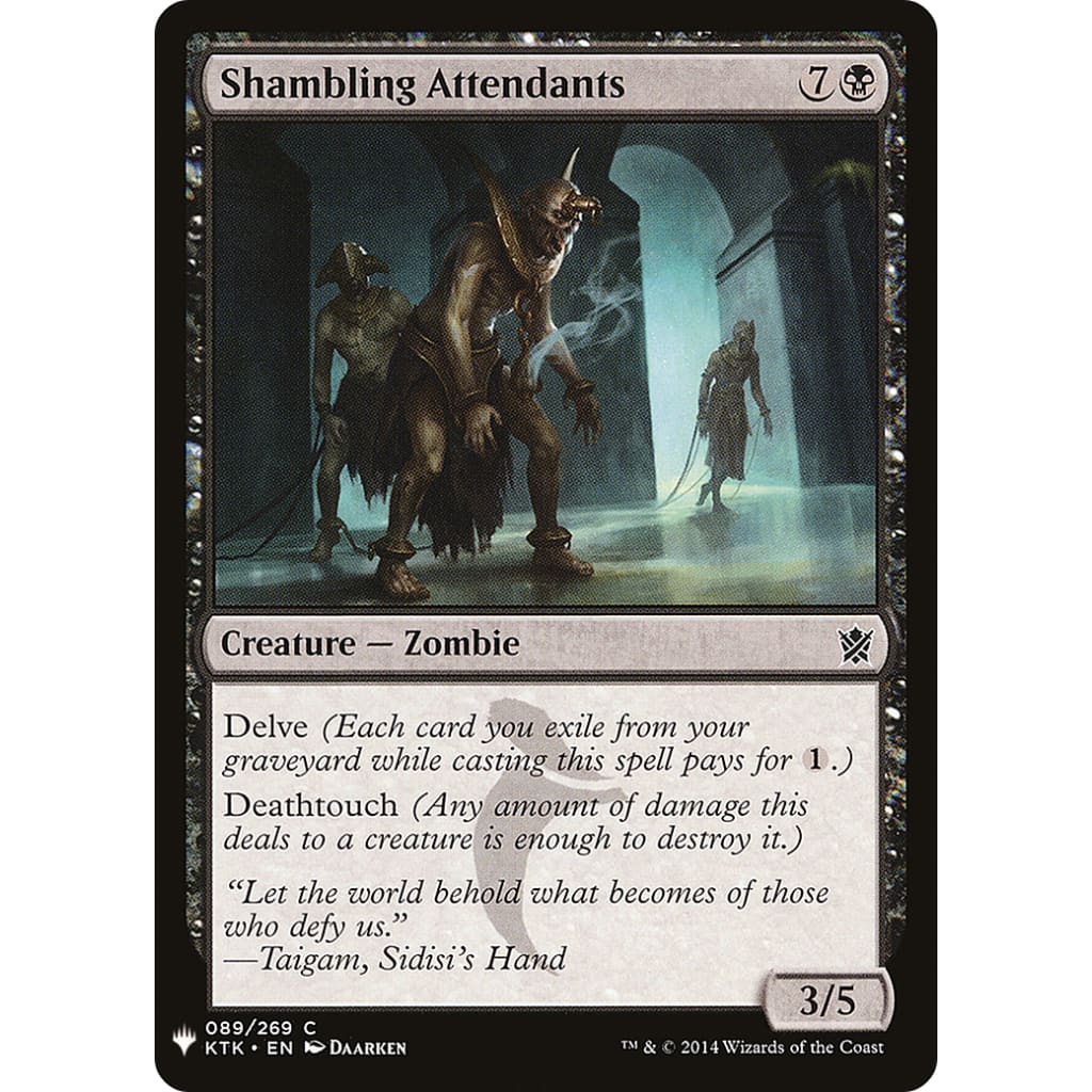 Shambling Attendants (PLST-KTK-89) - Single