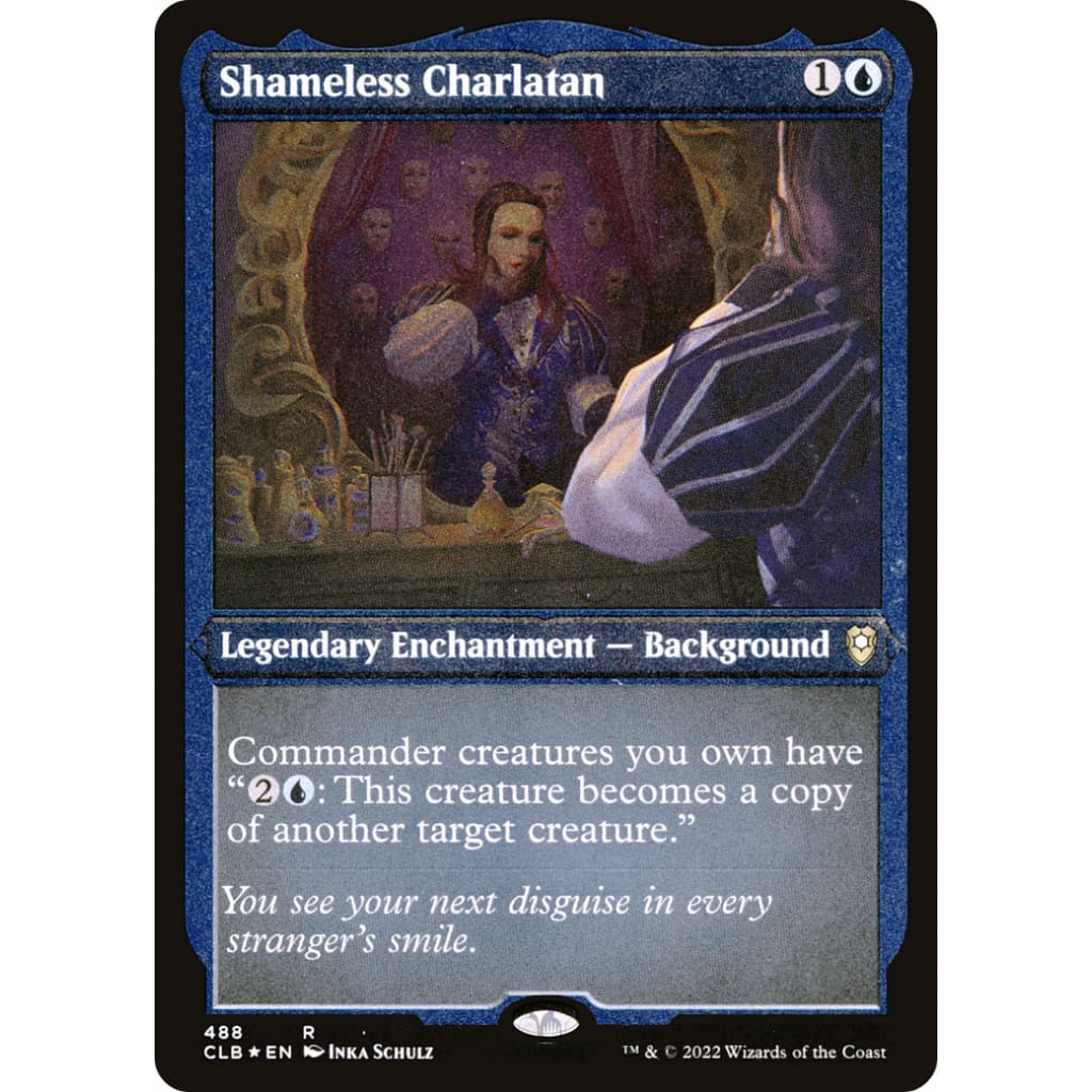 Shameless Charlatan (CLB) Etched Foil - Single