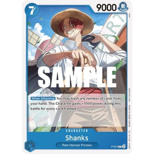 Shanks (Sealed Battle Kit Vol. 1) P-051 PR One Piece