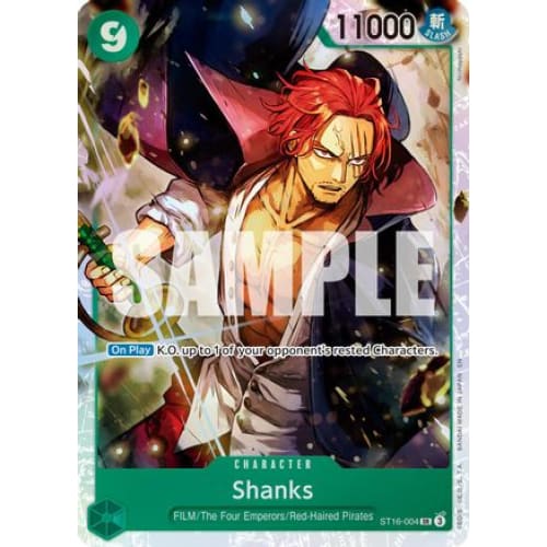 Shanks - ST16-004 (Reprint) SR Premium Booster -The Best-