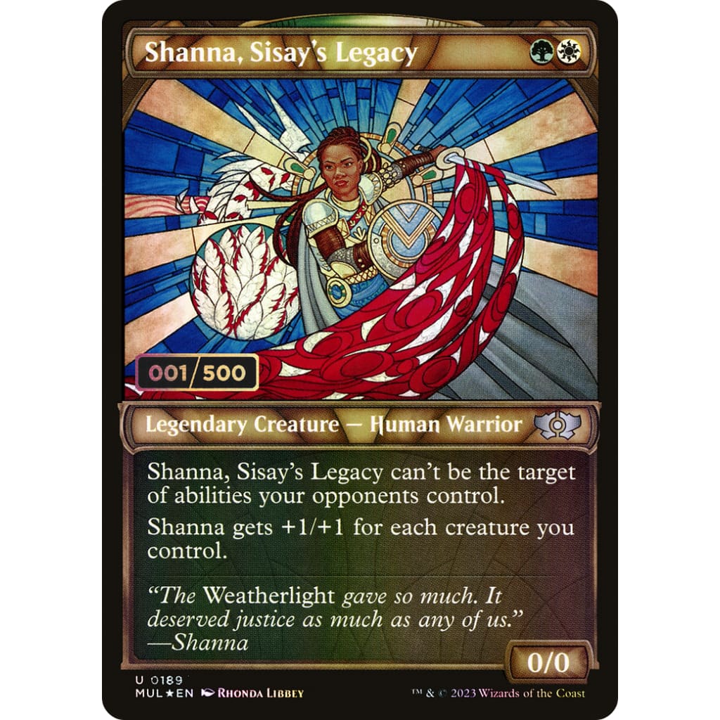 Shanna Sisay’s Legacy (MUL-189Z): (Showcase) Foil - Single