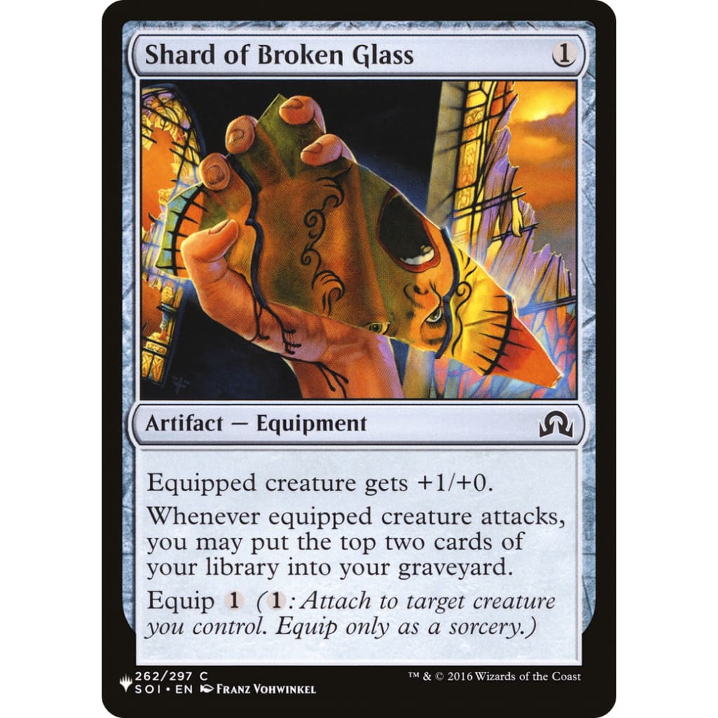 Shard of Broken Glass (PLST-SOI-262) - Single