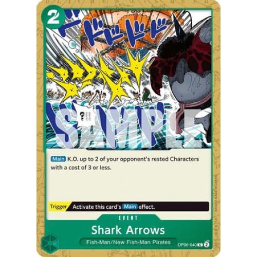 Shark Arrows OP06-040 C Wings of the Captain - Single