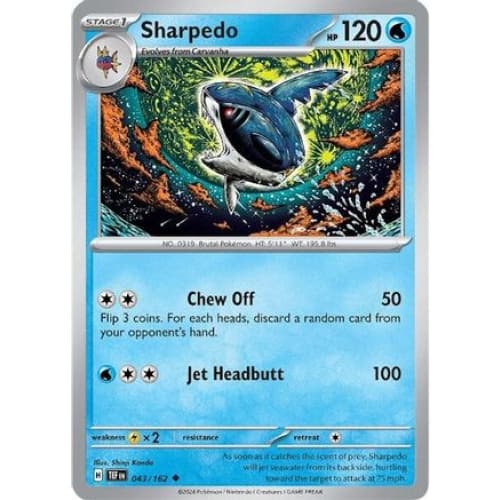 Sharpedo (43) Uncommon - Single