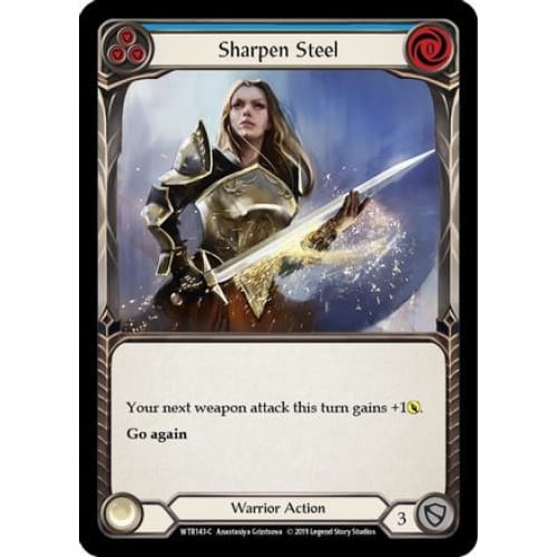 Sharpen Steel (Blue) (WELCOME TO RATHE) Unlimited Edition