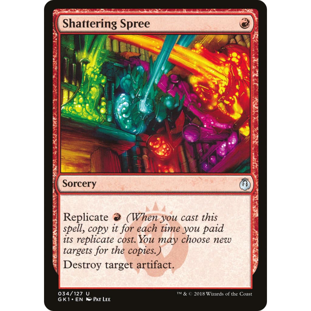 Shattering Spree (GK1-034) - Single