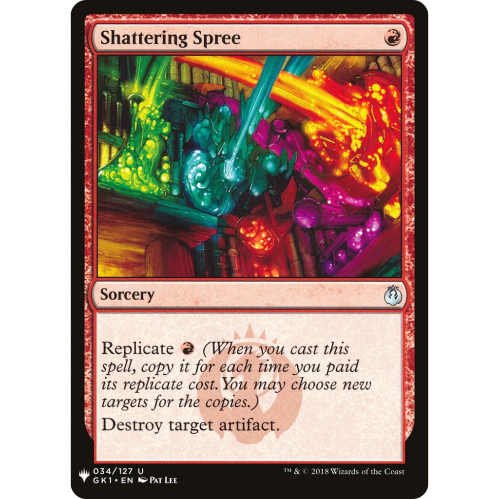 Shattering Spree (MB1-1056) - Single