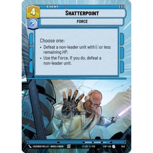 Shatterpoint (Hyperspace) (343) - Single