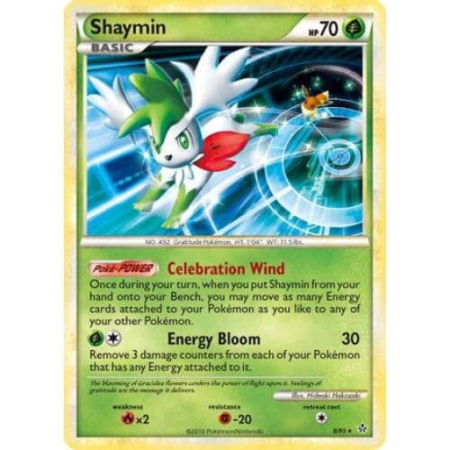 Shaymin (008/095) Holo Rare Holofoil - Single