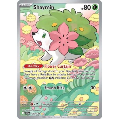Shaymin - 185/182 (185) Illustration Rare Holofoil - Single