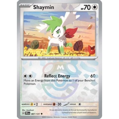 Shaymin (Master Ball Pattern) (87) Uncommon Holofoil