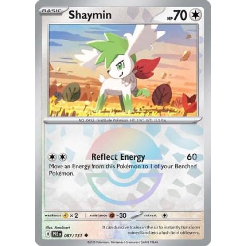 Shaymin (Poke Ball Pattern) (87) Uncommon Holofoil - Single