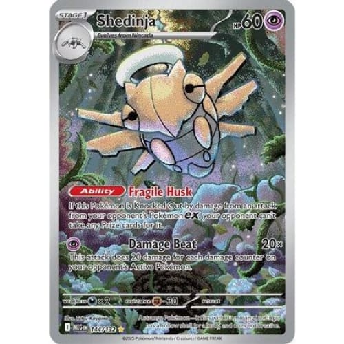 Shedinja - 144/132 (144) Shiny Rare Holofoil - Single