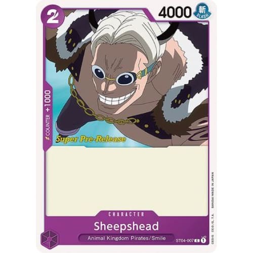 Sheepshead ST04-007 C Super Pre-Release Starter Deck 4: