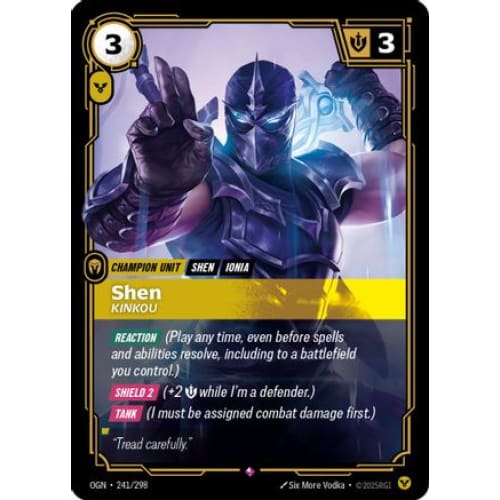 Shen - Kinkou (241/298) - Origins Foil - Single